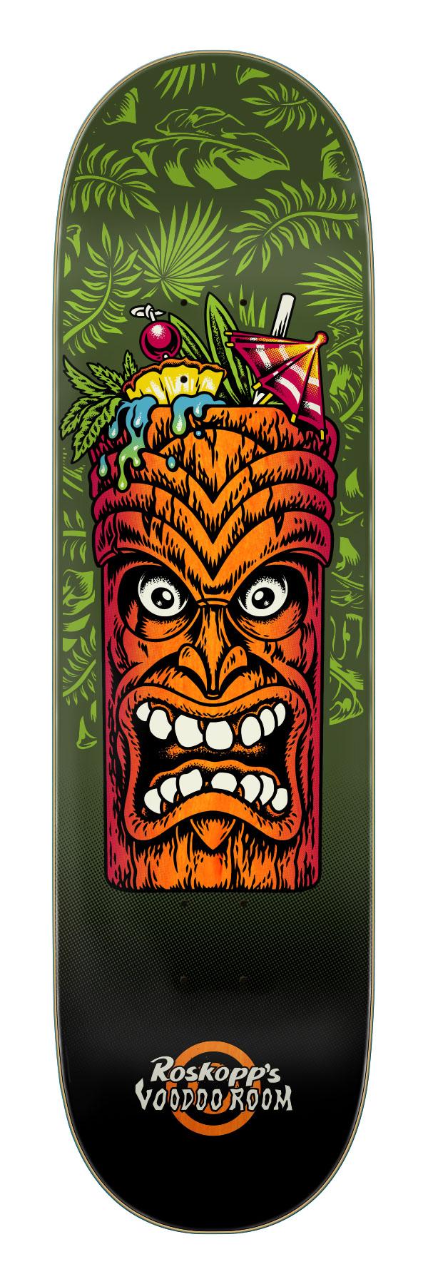 poppo　カクタス　スケルトン　パーチ　No.149，151，152 Santa Cruz ROB ROSKOPP TIKI MUG PRO 8.50 X 31.60 Skateboard Deck